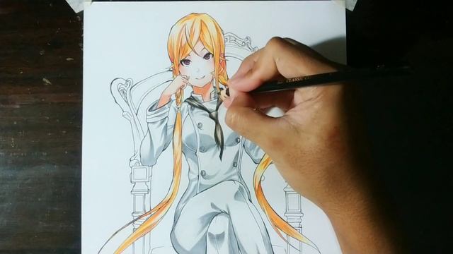 how to draw Nakiri Erina - Shokugeki No Soma [foodwars] смотреть онлайн