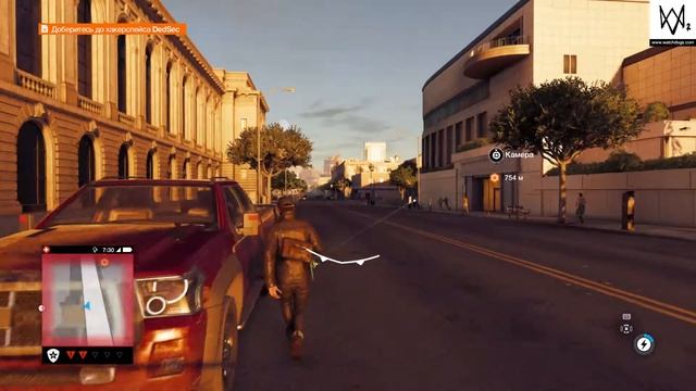 Гонки от ПОЛИЦИИ на крутой тачке в игре Watch Dogs 2 почти попались копам смотреть онлайн