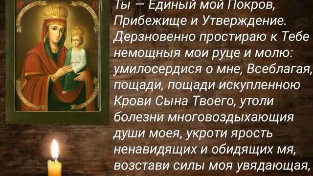 Молитва Пресвятой Богородице о прощении грехов вольных и невольных | Споручница грешных смотреть онлайн