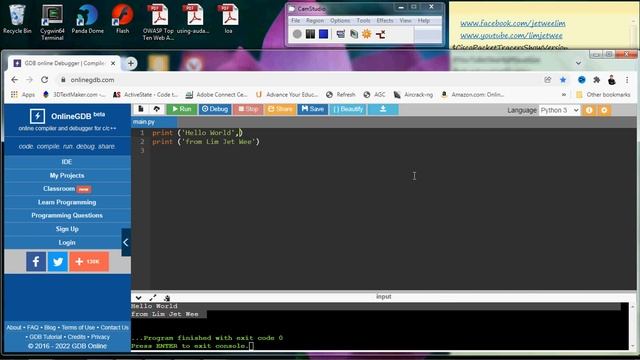 End= In Python смотреть онлайн