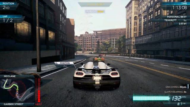 Circuit Race Turbulence | Koenigsegg Agera R | NFS MOST WANTED 2022 | PC STEAM смотреть онлайн
