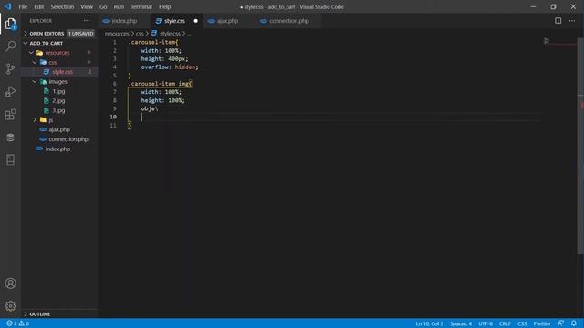Design Carousel In PHP Bootstrap | EP-3 | Add To Cart System With PHP MySQL For Beginners 2020-202 смотреть онлайн