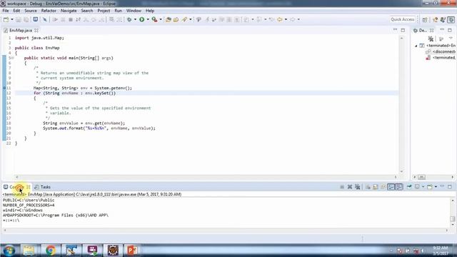 Environment variables in Java | Java environment variable | Java Tutorial смотреть онлайн