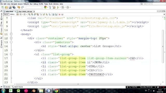 สอน Bootstrap 3 ตอนที่ 16 การสร้าง ListGroup смотреть онлайн