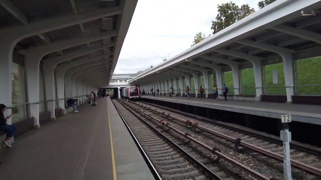 Москва 494 станция метро Фили лето день смотреть онлайн