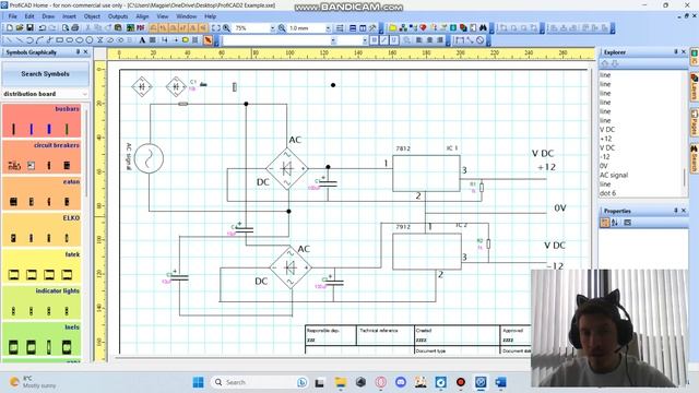 ProfiCAD Tutorial part 4 смотреть онлайн