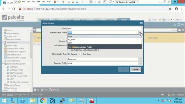 Creating LDAP Admin