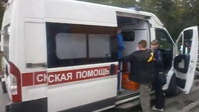 Скорая помощь на ул. Ленина 2.08.2017 г. смотреть онлайн