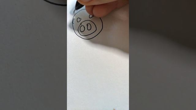 как нарисовать свинью быстро смотреть онлайн