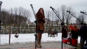 Снег летит и летит    Оля Гвоздовская 15 лет ! Бездеж  Масленица