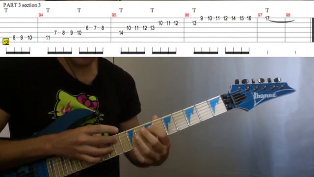 Guitar Solo Lesson "Flight of the Bumblebee" (Part 3 of 3) смотреть онлайн