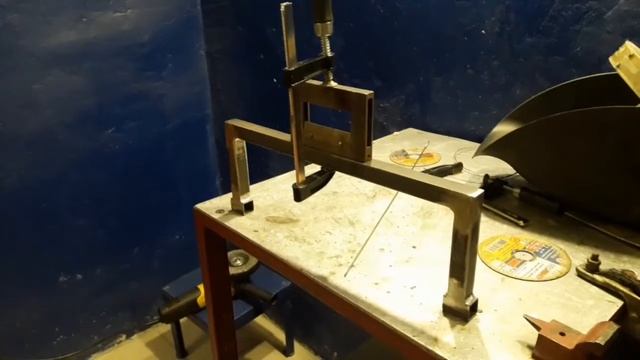 Механическая ножовка по металлу. часть1. Homemade mechanical hacksaw. part1. смотреть онлайн