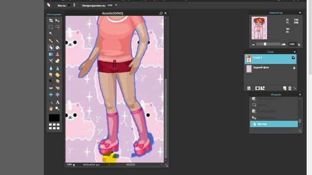 Как сделать обводку в фотошопе онлайн и cs6 смотреть онлайн