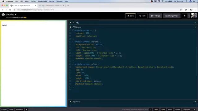 Refactoring CSS component into a Sass Mixin смотреть онлайн
