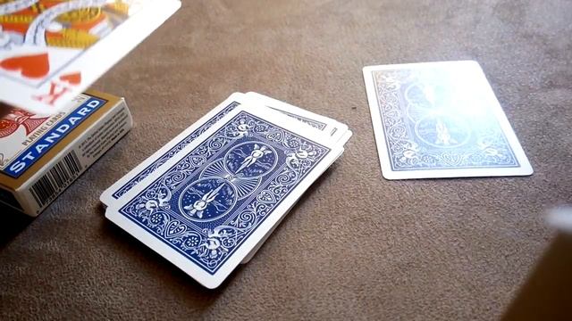 Обучение фокусу с картами #1 (Проявление тузов) смотреть онлайн