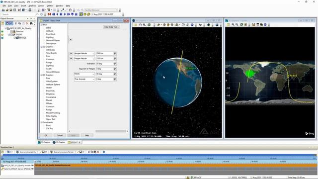 ISAT: Orbital Parameters - Right Ascension of the Ascending Node (RAAN) смотреть онлайн
