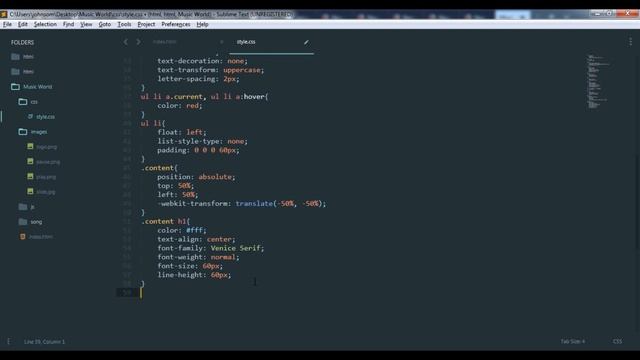 How to create music playing website using html,css,jquery -1 смотреть онлайн