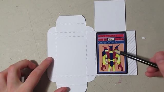How to Make Trading Card Deck Boxes by hand! (Chaos Galaxy) смотреть онлайн