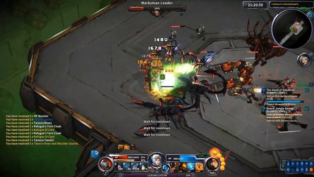 Dungeon "Research Institute" Solo'd - Wild Buster: Heroes of Titan смотреть онлайн