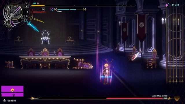 Overlord Ainz Ultimate Magic Spell Move [Escape From Nazarick] смотреть онлайн
