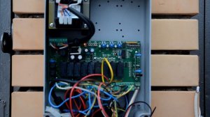 ремонт блока упр распашных ворот CAME