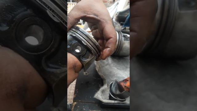 colocacion de aros en piston motor k4m смотреть онлайн