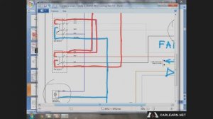 Схема управления вентилятором охлаждения Toyota RAV4.