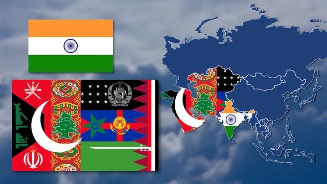All Asian Countries in 1 Flag | Fun With Flags смотреть онлайн