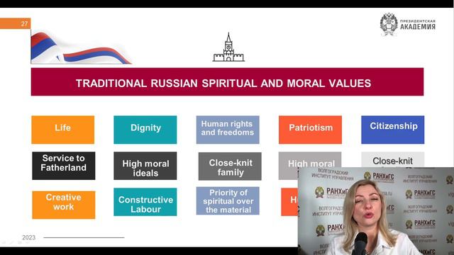 Russian Philosophy, Worldview and Value Constants of Russian Civilization смотреть онлайн