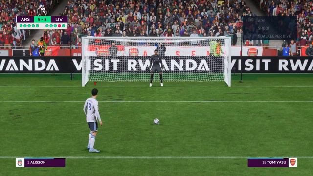 FIFA 23 | ARSENAL VS LIVERPOOL | PENALTY SHOOTOUT | PS5 | [ 4K60FPS ]