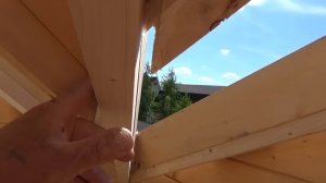 Крепление  стропил к  ендове .