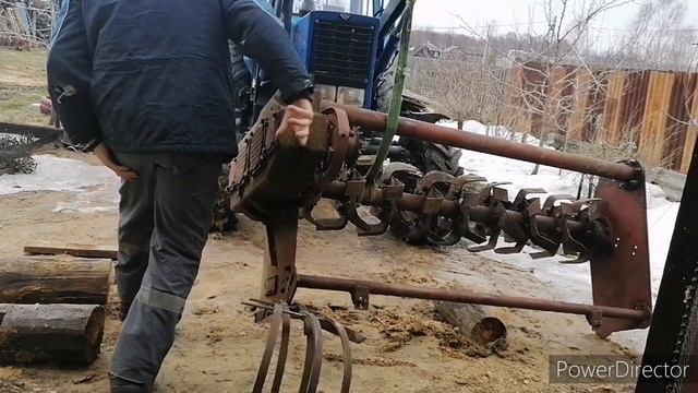 Ремонт фрезы КФГ. 2 часть. смотреть онлайн