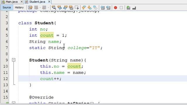 #035 [JAVA] - Static keyword (Static Variable and Methods) смотреть онлайн