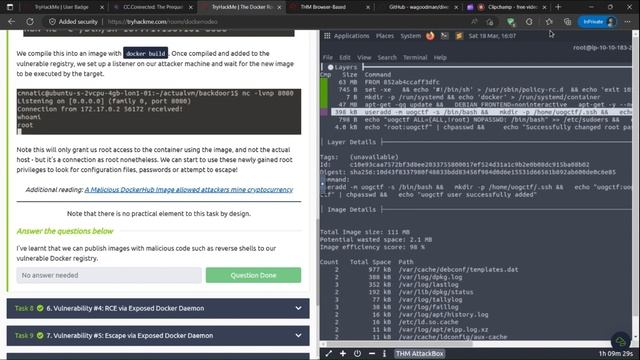 THM walkthrough - The Docker Rodeo смотреть онлайн