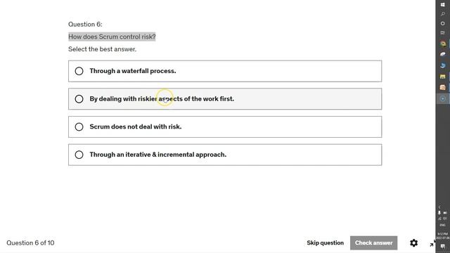 PSM Practice Test 06 | Professional Scrum Master Practice Test |scrum Master Practice Test|okay Jav