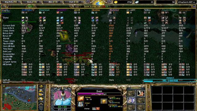 Dota (stream) ICCUP.COM (Warcraft) смотреть онлайн