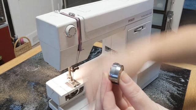 Nähmaschine Pfaff Hobbymatic 953 einfädeln, threading a sewing machine 2 смотреть онлайн