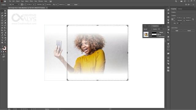 Fade Images from 2+ Sides & Fade Freely in Illustrator | Tutorial смотреть онлайн
