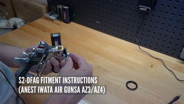 Lumaiii SNAP2 fitment (S2-DFAG) for ANEST IWATA AIR GUNSA AZ3/AZ4 смотреть онлайн