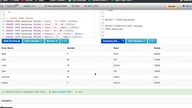 Aggregate functions in SQL | Part 4 | Data Science interview Questions смотреть онлайн