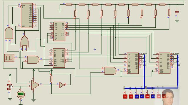 convertidor adc 8 bits proteus смотреть онлайн