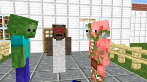 ШКОЛА МОНСТРОВ ХИРОБРИН СТАЛ ЗЛОДЕЕМ ЧЕЛЛЕНДЖ В МАЙНКРАФТЕ ! МАЙНКРАФТ АНИМАЦИЯ MONSTER SCHOOL