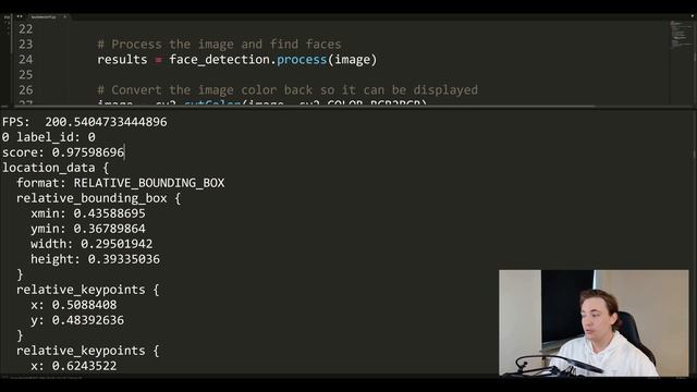 Lightning Fast Face Detection on CPU: MediaPipe and OpenCV Python смотреть онлайн