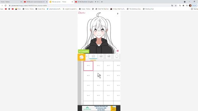 Making roblox avatars with ~Picrew~ (READ DESC) смотреть онлайн