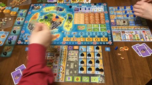 Играем в настольную игру Bora Bora