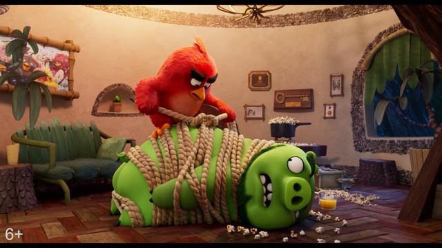 Angry Birds 2 в кино - эксклюзивная сцена из фильма смотреть онлайн
