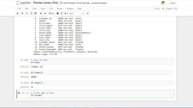 Data Manipulation using Pandas Library in Python Intro. смотреть онлайн