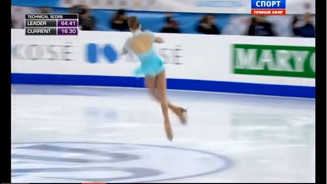 ISU Grand Prix of Figure Skating Final 2014. FS. Maria SOTSKOVA смотреть онлайн