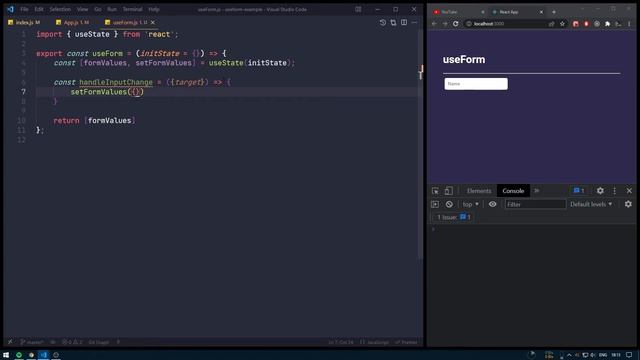 Formularios en REACT | useForm смотреть онлайн