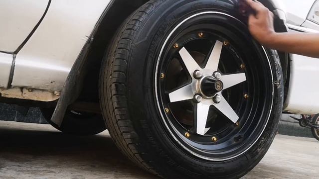 Car Tire Shine Cheap DIY My Toyota Corolla EE90! смотреть онлайн